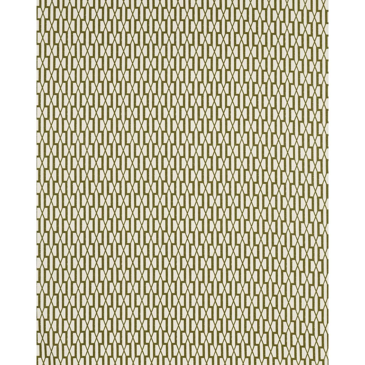 Schumacher Belvedere Olive Fabric