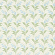 Schumacher Lily Of The Valley Indoor/Outdoor Bluebell Fabric