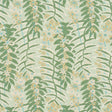 Schumacher Ashbee Botanical Aqua Fabric