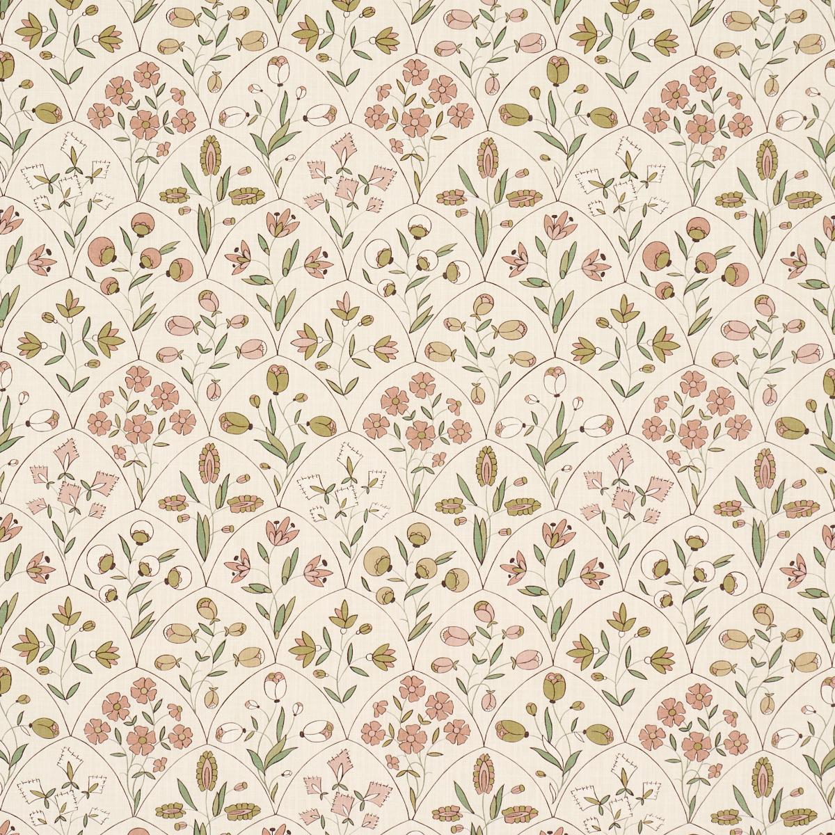 Schumacher Frances Floral Indoor/Outdoor Petal Fabric