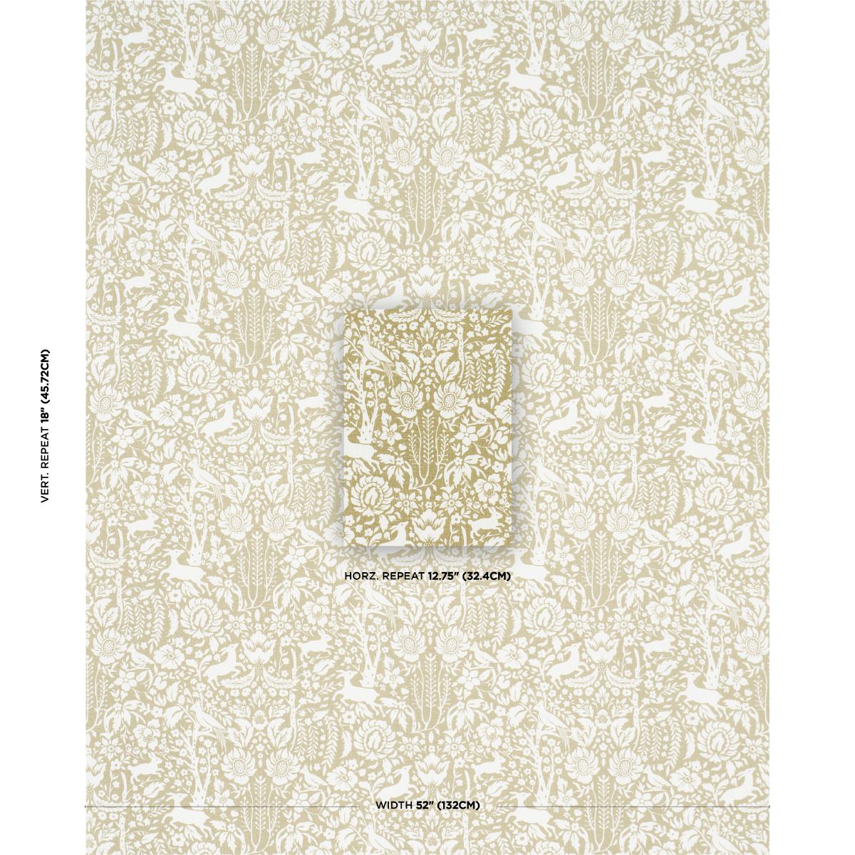 Schumacher Deerfield Moss Fabric