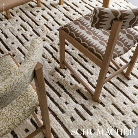 Schumacher Willow Leaf Moss Fabric