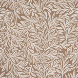 Schumacher Willow Leaf Mocha Wallpaper