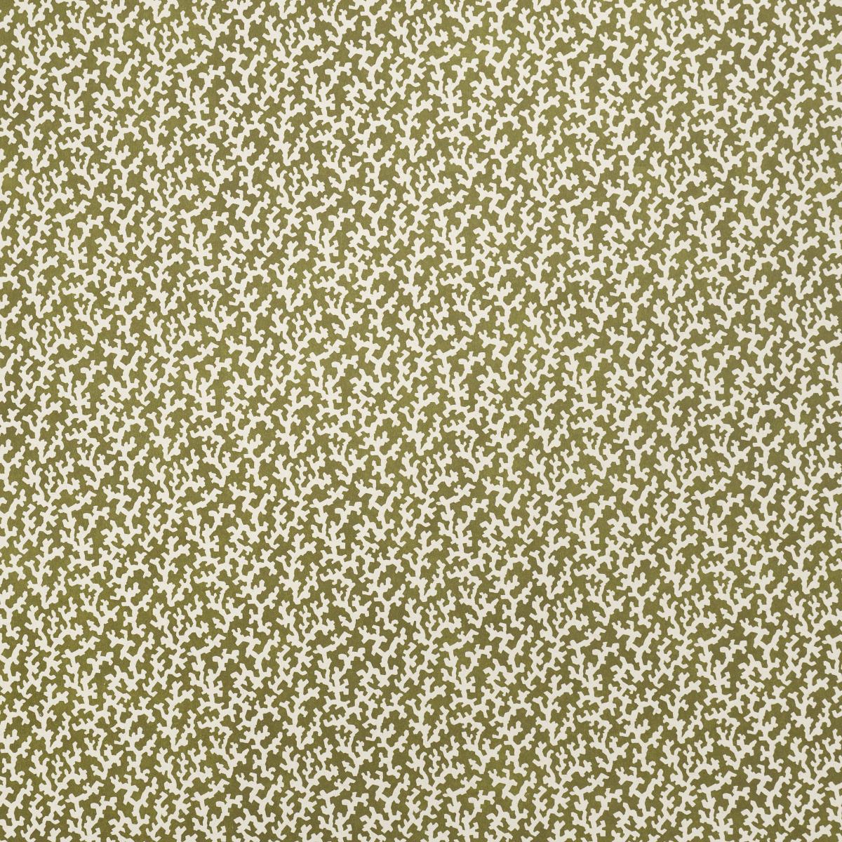 Schumacher Folly Olive Wallpaper