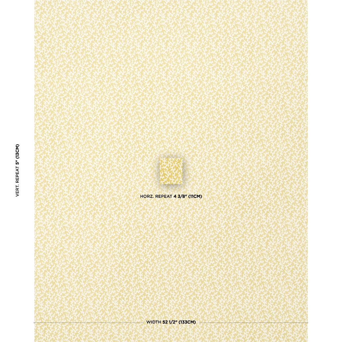 Schumacher Folly Mimosa Wallpaper
