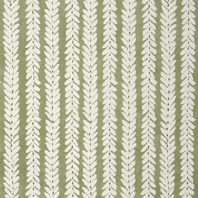 Schumacher Woodperry Moss Wallpaper
