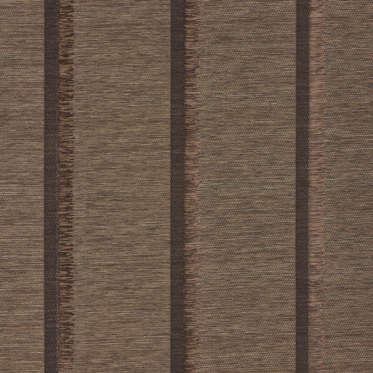 Schumacher Axel Fringe Wallcovering Brown/Copper Wallpaper