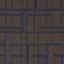 Schumacher Axel Plaid Wallcovering Navy/Espresso Wallpaper