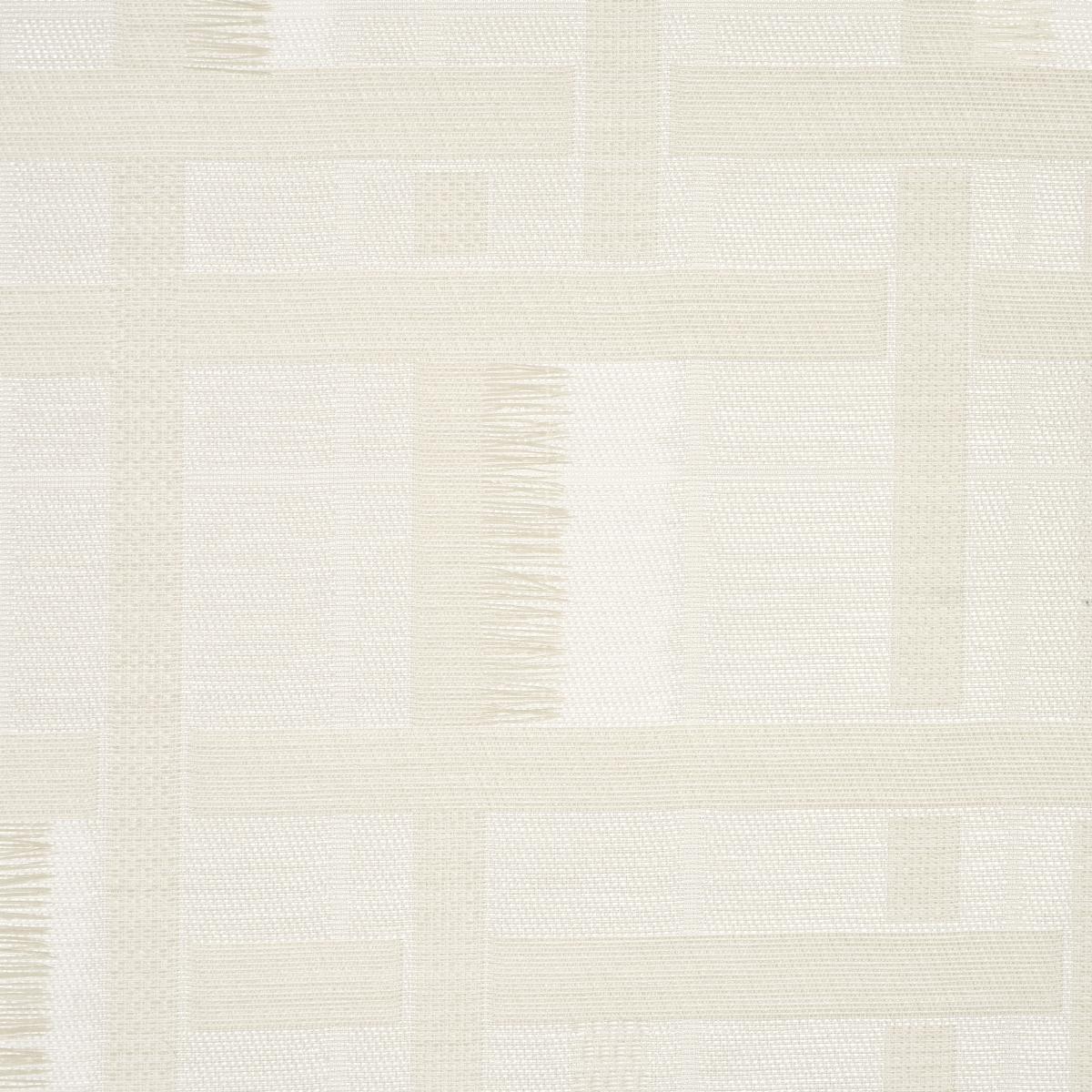 Schumacher Axel Plaid Wallcovering Parchment Wallpaper