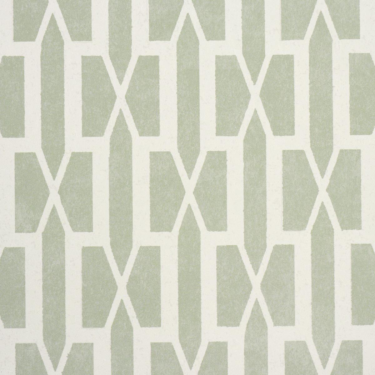 Schumacher Belvedere Celadon Wallpaper