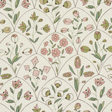 Schumacher Frances Scallop Floral Petal Wallpaper