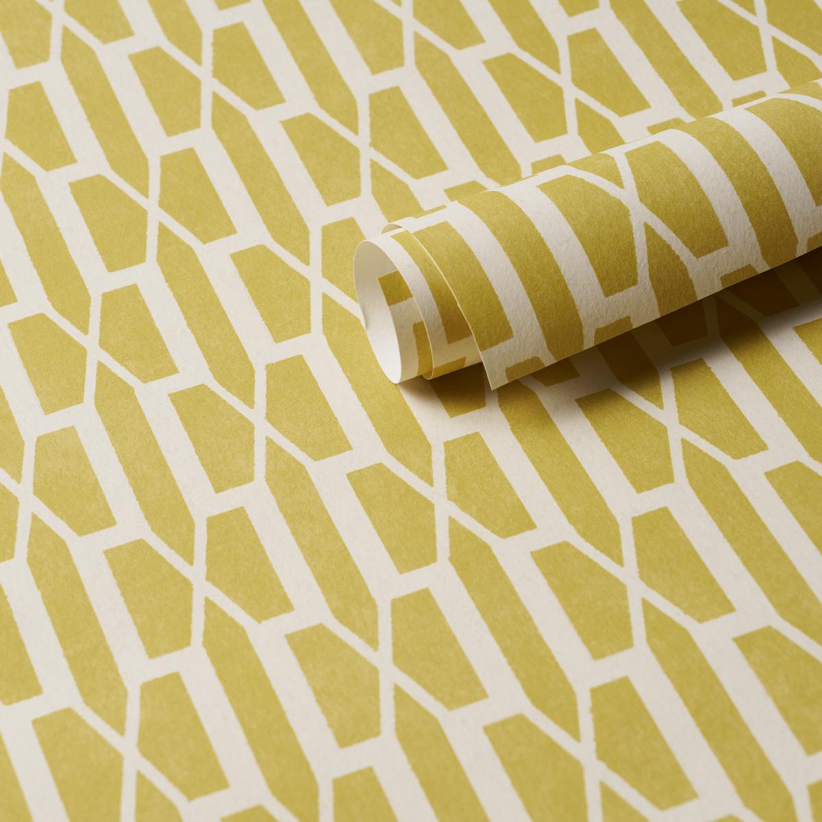 Schumacher Belvedere Mimosa Wallpaper