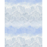 Schumacher Painted Sky Clear Blue Wallpaper