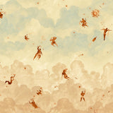 Schumacher Ascendance 3 Panel Set Dusk Wallpaper