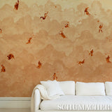 Schumacher Ascendance 3 Panel Set Dusk Wallpaper