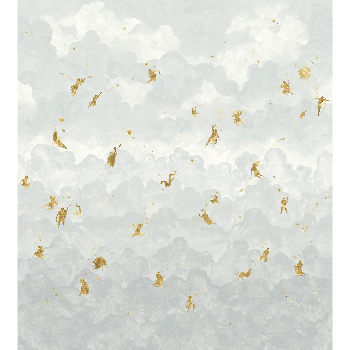 Schumacher Ascendance 3 Panel Set Air Wallpaper