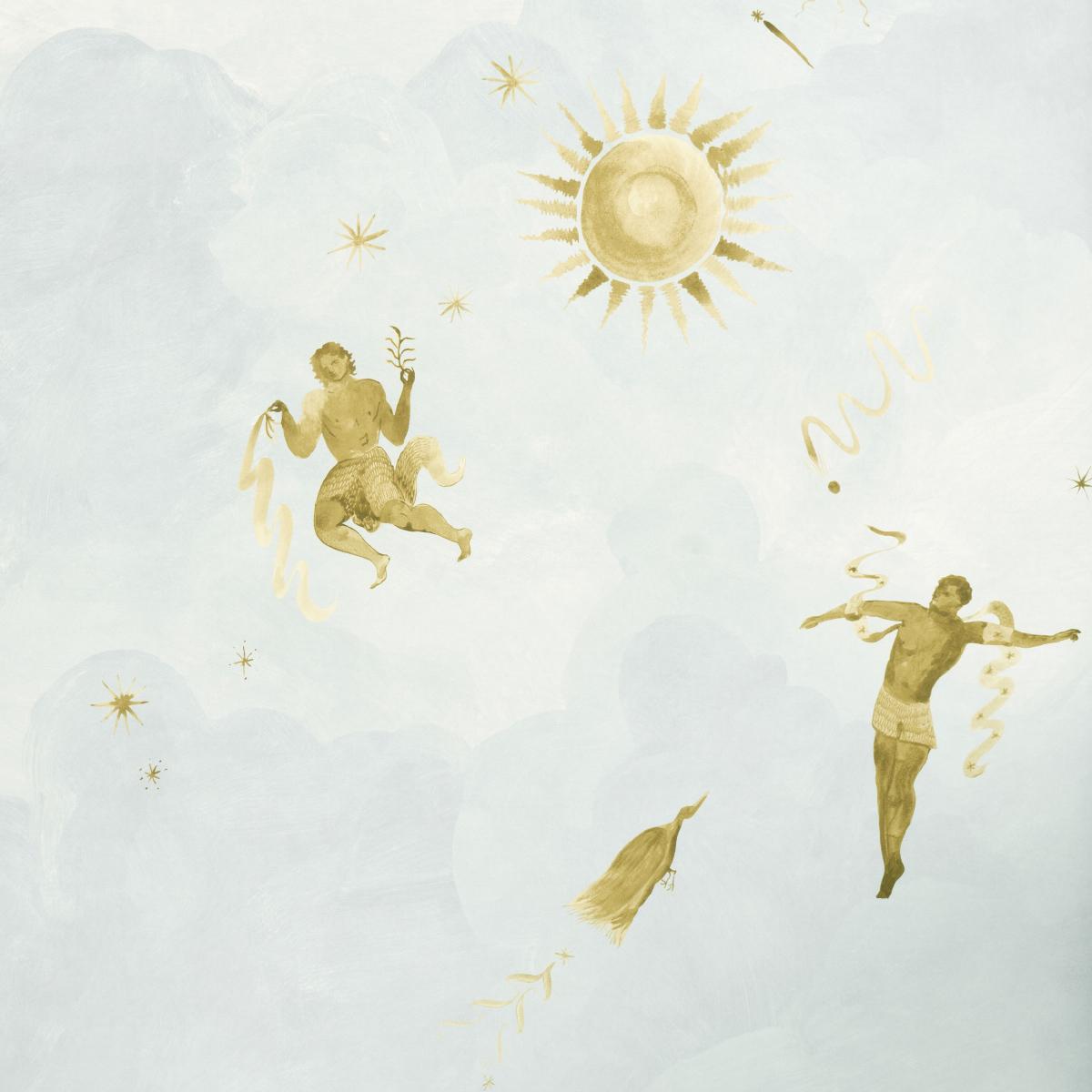 Schumacher Ascendance 3 Panel Set Air Wallpaper