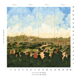 Schumacher Appian Way 4 Panel Set Daylight Wallpaper