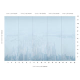 Schumacher Pascal Campion'S New York Skyline Blue Wallpaper