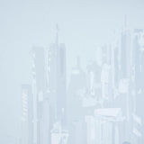 Schumacher Pascal Campion'S New York Skyline Blue Wallpaper
