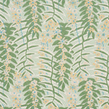 Schumacher Ashbee Botanical Aqua Wallpaper