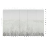 Schumacher Pascal Campion'S New York Skyline Soft Gray Wallpaper