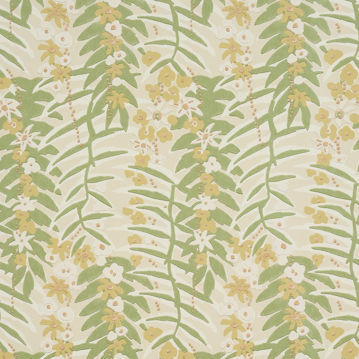 Schumacher Ashbee Botanical Citron Wallpaper