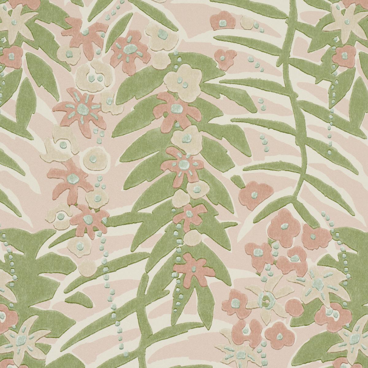 Schumacher Ashbee Botanical Petal Wallpaper