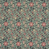 Schumacher Garden Guild Midnight Wallpaper