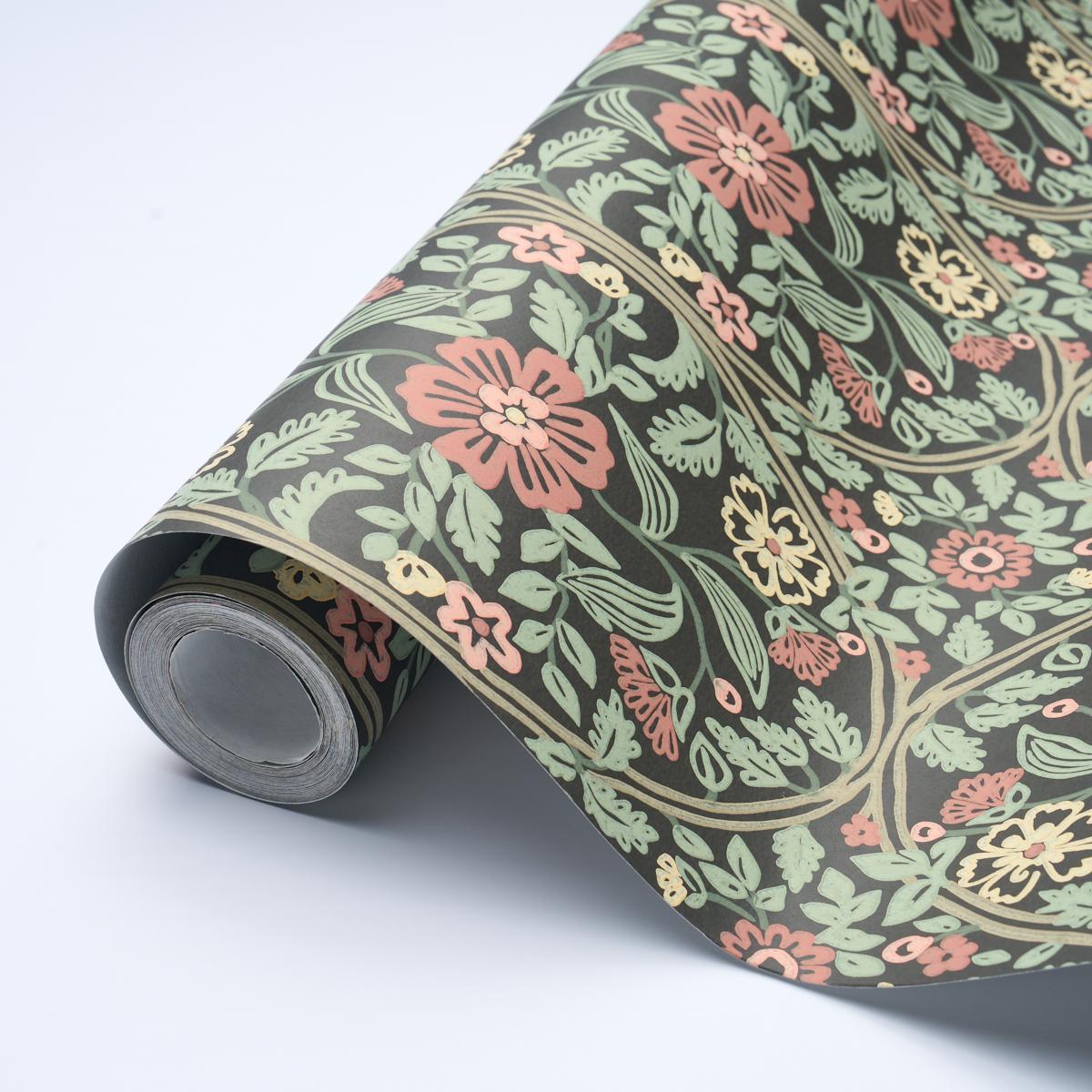 Schumacher Garden Guild Midnight Wallpaper – DecoratorsBest