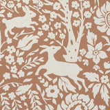 Schumacher Deerfield Spice Wallpaper