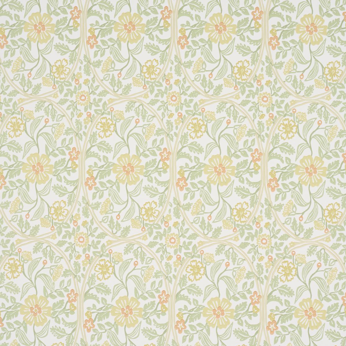 Schumacher Garden Guild Marigold Wallpaper – DecoratorsBest