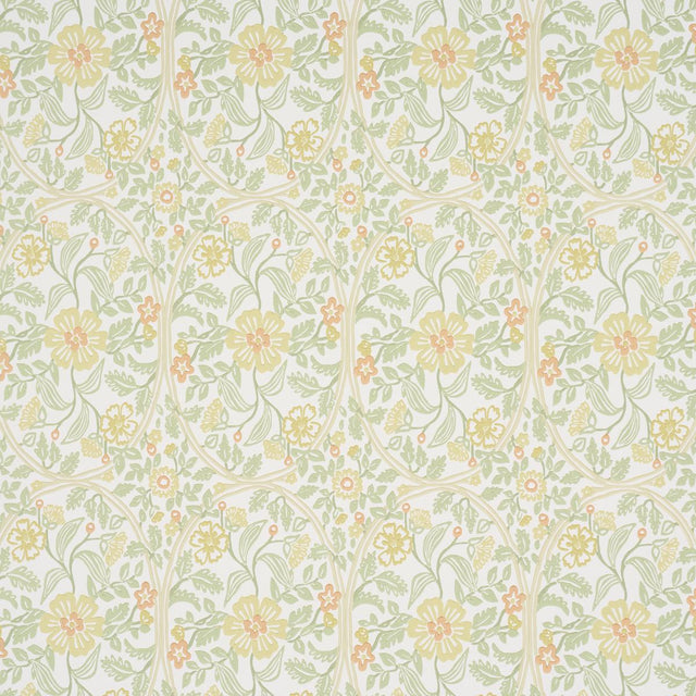 Schumacher Garden Guild Marigold Wallpaper