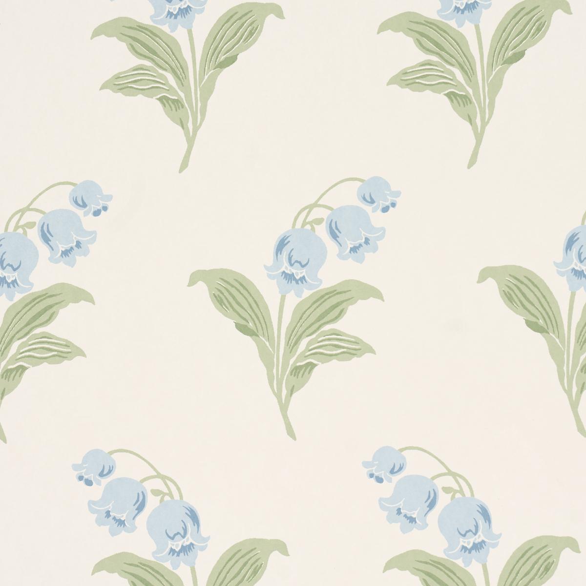 Schumacher Lily Of The Valley Bluebell Wallpaper