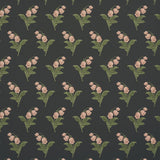 Schumacher Lily Of The Valley Midnight Wallpaper