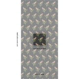 Schumacher Lily Of The Valley Midnight Wallpaper