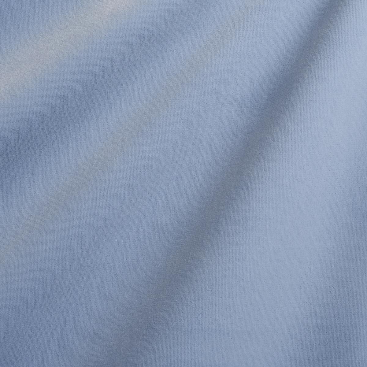 Schumacher Alistair Indoor/Outdoor Velvet Sky Fabric