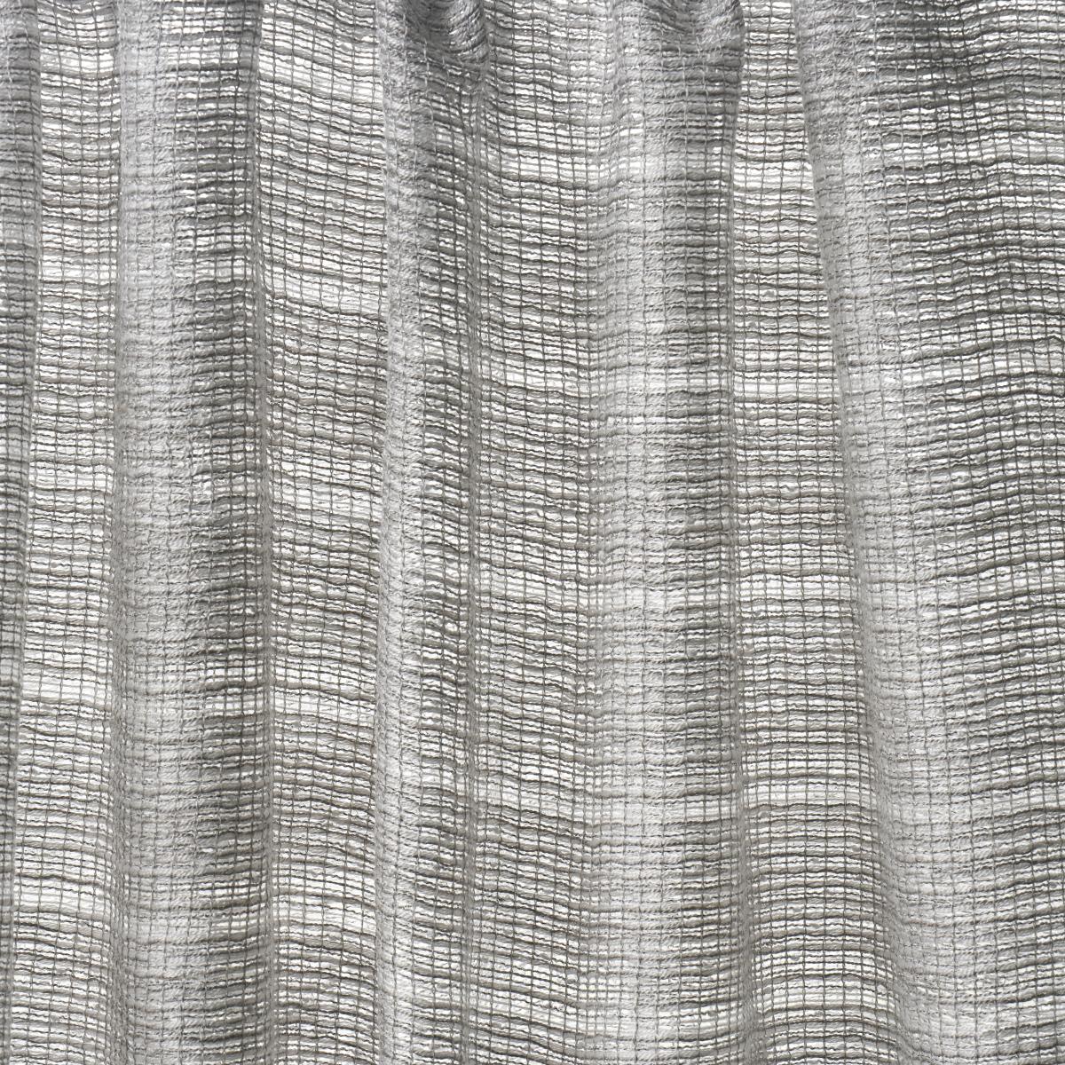 Schumacher Anyo Indoor/Outdoor Sheer Grey Fabric