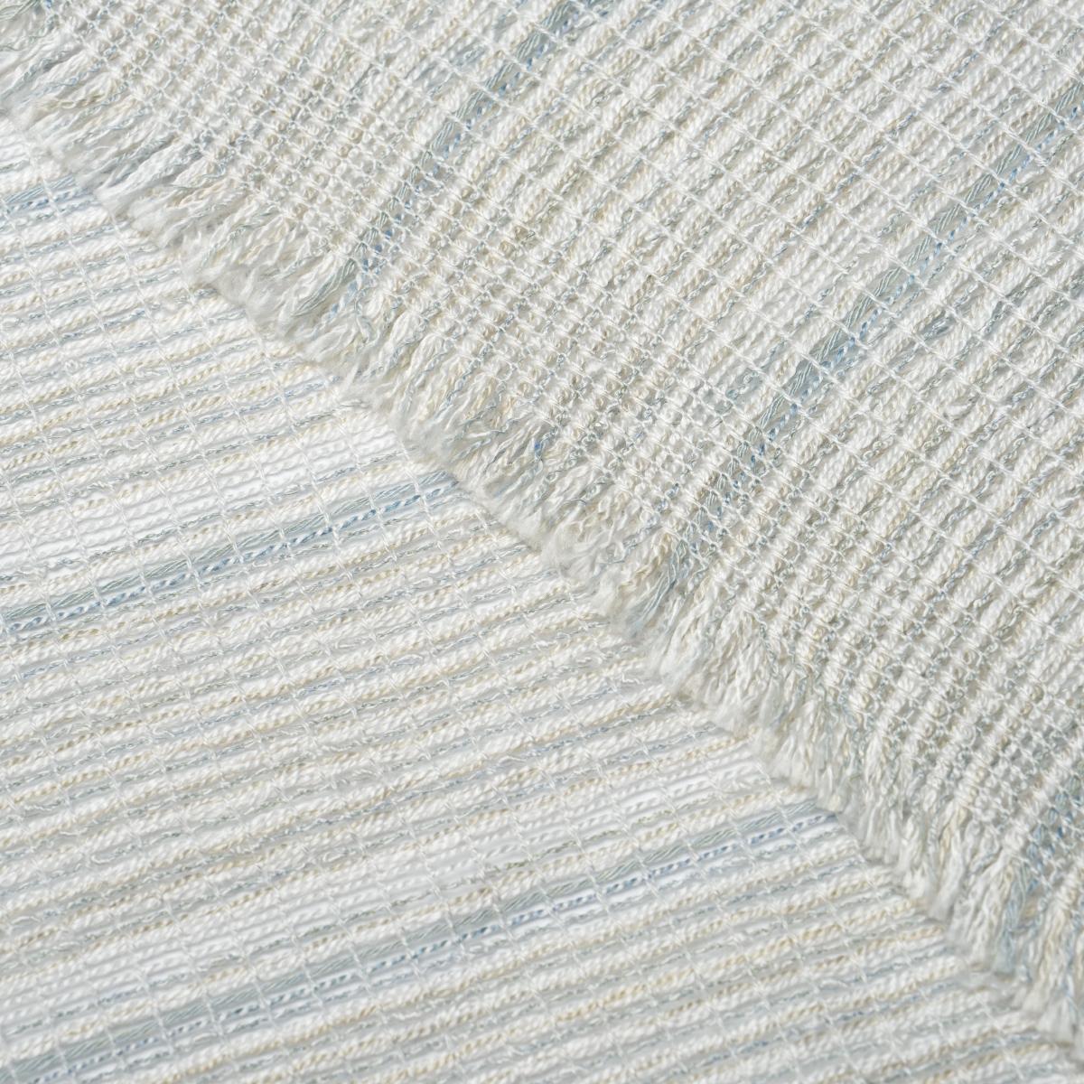Schumacher Anyo Indoor/Outdoor Sheer Sky Fabric
