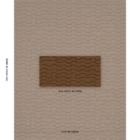 Schumacher Patek Wool Boucl Umber Fabric