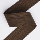 Schumacher Chestnut Cotton Stri Tape Medium