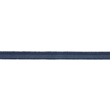 Schumacher Indigo Cotton Stri Tape Narrow