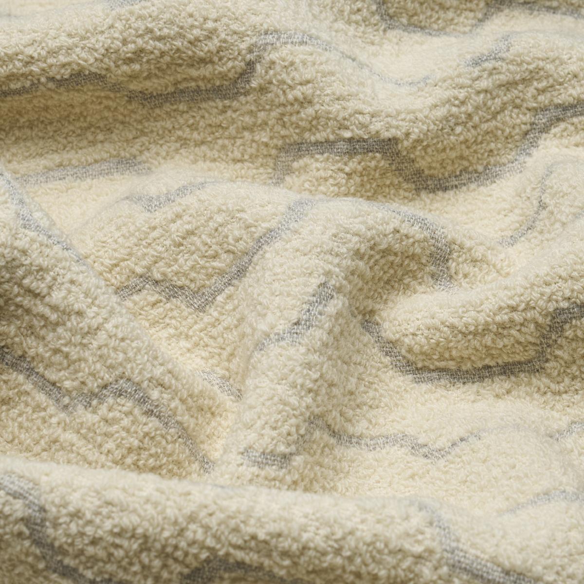 Schumacher Patek Wool Boucl Ivory Fabric