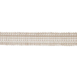 Schumacher Sand Cotton Stri Tape Narrow