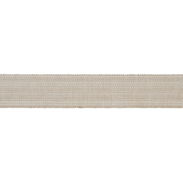 Schumacher Sand Cotton Stri Tape Wide