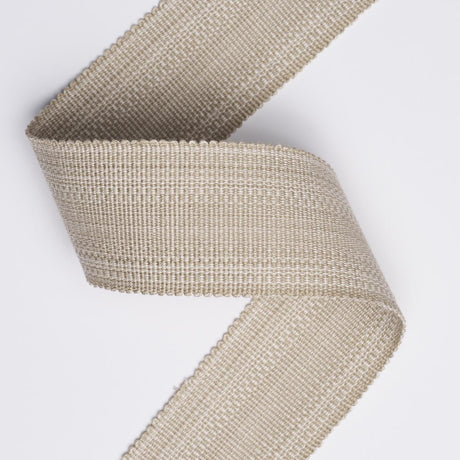 Schumacher Sand Cotton Stri Tape Wide