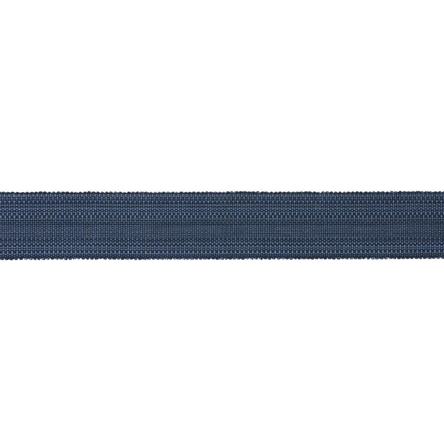 Schumacher Indigo Cotton Stri Tape Wide