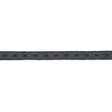 Schumacher Indigo Nael Linen Cotton Tape
