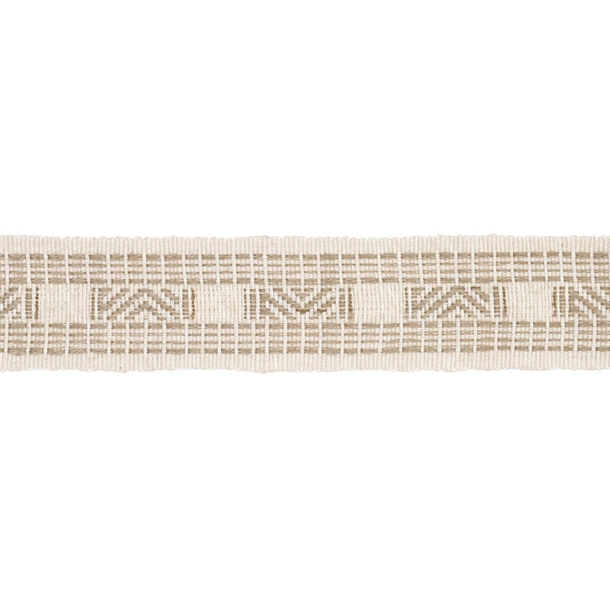 Schumacher Oyster Nael Linen Cotton Tape