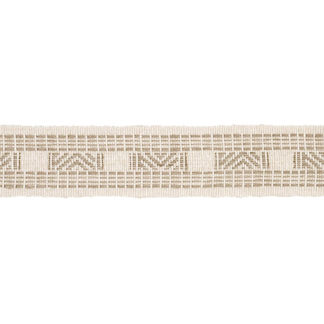 Schumacher Oyster Nael Linen Cotton Tape